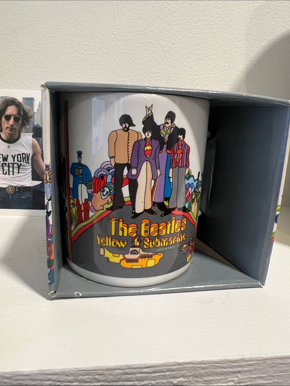 The Beatles Yellow Submarine Ceramic Mug - Multicolor